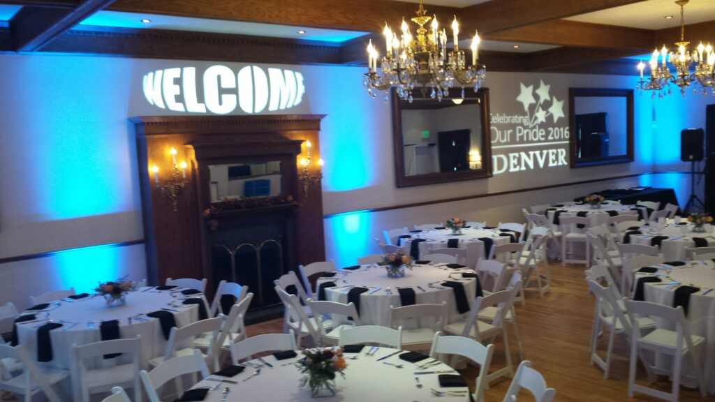 Event Lighting (Event) - Combining LED Washes, GOBOS, and Moving Lights for a Fabolous Event! - Eventlightingrental